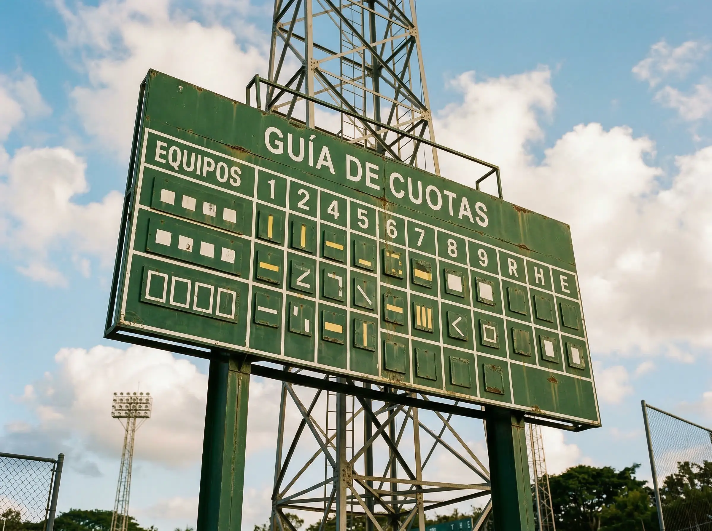 Guía de cuotas en béisbol MLB