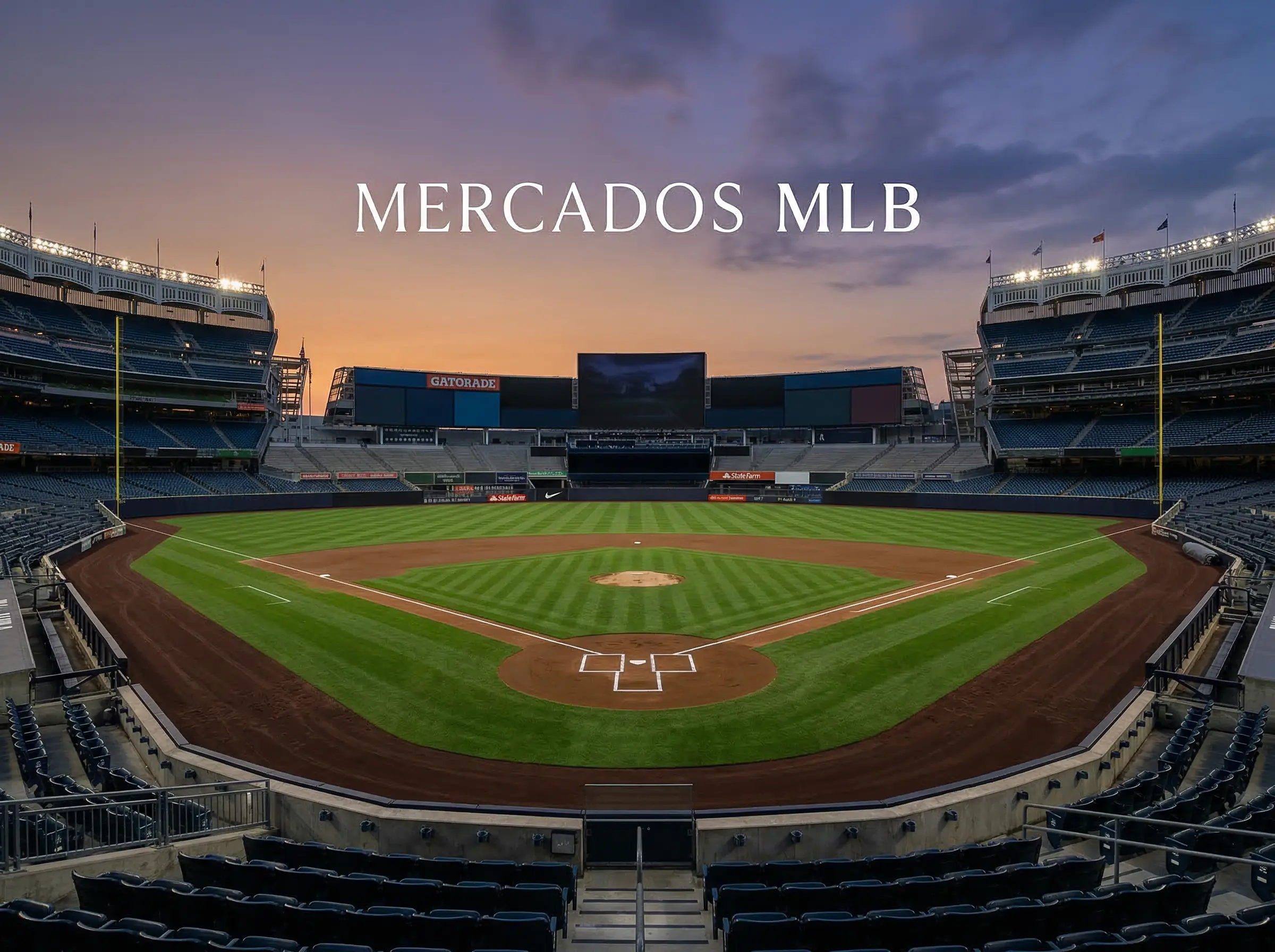 Mercados de apuestas en béisbol MLB
